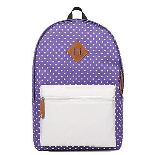 Mr.ace Homme Dotted Panel Nylon Backpack