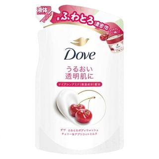 Dove Japan - Fluffy Body Wash Cherry & Apricot Milk Refill 340g