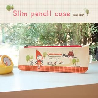 Shinzi Katoh Series Faux-Leather Pencil Case