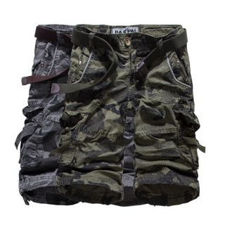 Hansel Camouflage Cropped Pants
