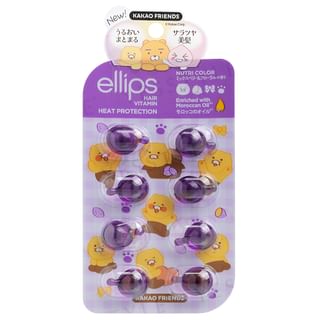 Ellips - Kakao Friends Vitamin Nutri Color Hair Oil Capsule Blister 8 Pcs
