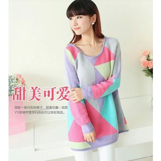 GESTA Maternity Pattern Long Sweater