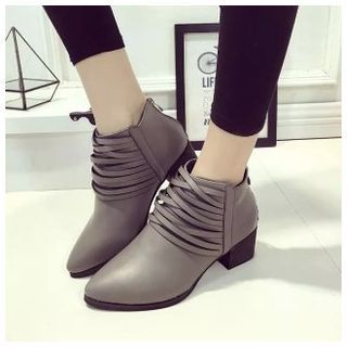 BAYO Strappy Ankle Boots