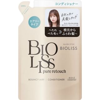 Kose - Bioliss Pure Retouch Bouncy Airy Conditioner 374ml Refill