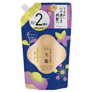 Kracie - Ichikami Damage Repair & Color Care Conditioner Refill Jumbo 640G