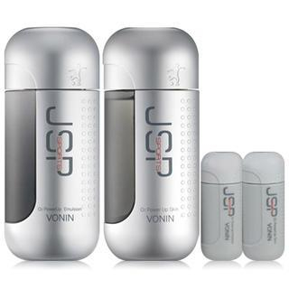 VONIN JSP Sports O2 Power Up Set: Skin 140ml + Emulsion 140ml + Skin 25ml + Emulsion 25ml 4pcs