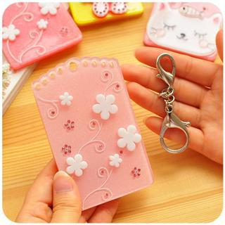 Momoi Halter Floral Pattern Card Holder