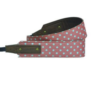 ideer Dottie Cotton Candy Camera Strap Pink - One Size