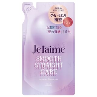 Kose - Je l'aime Smooth Straight Care Layered Shampoo Refill 340ml