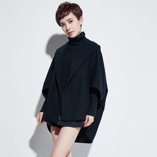 OnceFeel Wide Lapel Chunky Cardigan
