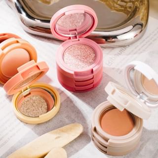 Xixi - Eyeshadow And Blush Palette - 3 Colors #M1