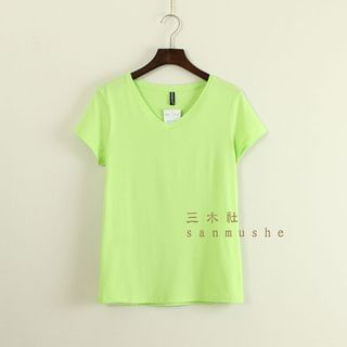 Mushi Short-Sleeve V-Neck T-Shirt