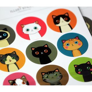 Cute Essentials Set of 2: Stickers (Randomly Chosen)