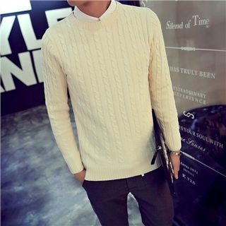 maxhomme Cable Knit Sweater