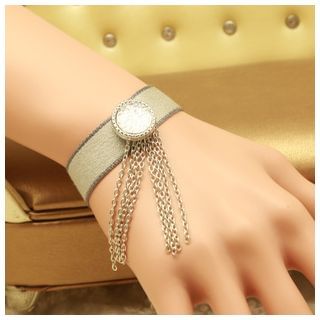 Amina Rhinestone Chain Bracelet