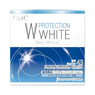 DHC - Perfect White Powdery Foundation SPF 43 PA+++ 02 Natural Ocher Refill