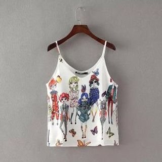 Ainvyi Pattern Camisole Top