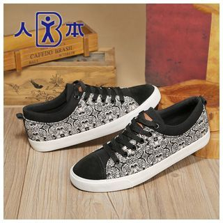 Renben Lace Up Canvas Sneakers