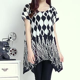 Jolly Club Patterned Top