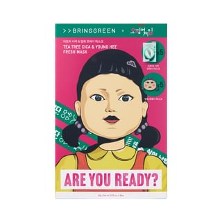 Tea Tree Cica & Young Hee Fresh Mask Set Squid Game Edition 20g x 10 sheets