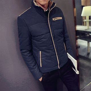 Street Affair Stand Collar Padded Jacket