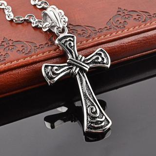 Trend Cool Cross Titanium Steel Necklace