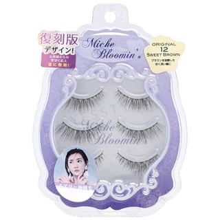 Miche Bloomin’ - Eyelash Original Line 12 Sweet Brown - Künstliche Wimpern