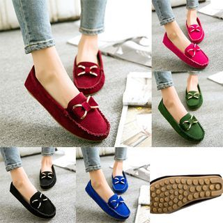 Shamrock Shoes Bow Loafers