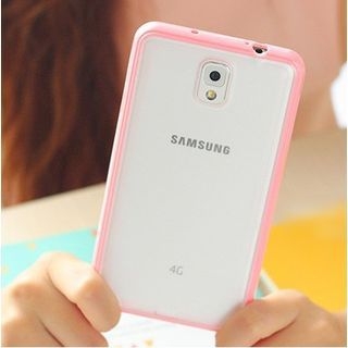 Casei Colour Samsung Galaxy Note 3 / 4 Transparent Case