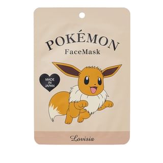 Lovisia - Pokemon Face Mask Eievui Pore Care - 1 Pc