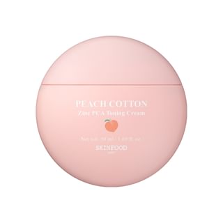 SKINFOOD - Peach Cotton Zinc PCA Toning Cream - 50ml
