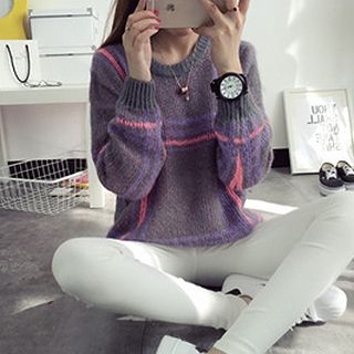 FR Plaid Sweater