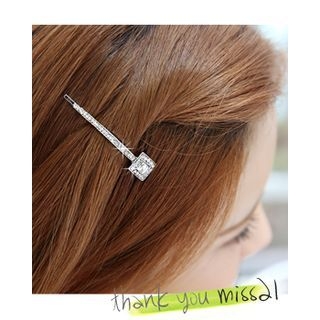 Miss21 Korea Rhinestone-Embellish Hair Pin