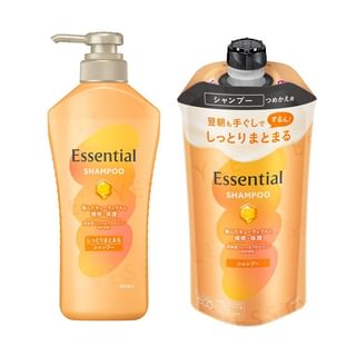 Kao - Essential Moisturizing Shampoo 450Ml
