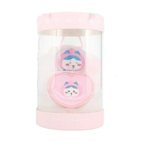 SHOBIDO - Chiikawa Bathtime Gift Sponge & Bath Fizz Hachiware White Peach - 2 pcs