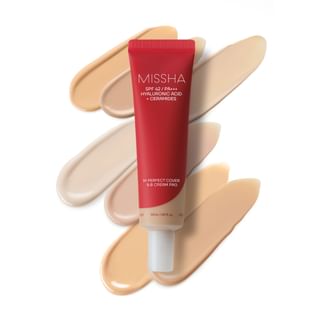 MISSHA - M Perfect Cover B.B Cream Pro - 4 Colors #27 Honey Beige