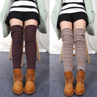 Valerie Patterned Knit Socks