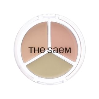 The Saem - Cover Perfection Triple Pot Concealer Glow - 3 Types #21N