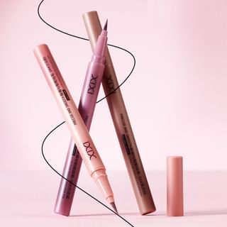 Xixi - Ultra-Fine Precise Eyeliner Pen - 5 Colors #02 Nutshell Brown - 600Mg