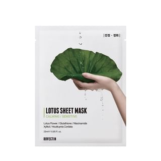 ROVECTIN - Lotus Sheet Mask (New Version of Clean Lotus Water...