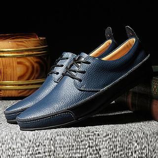 Preppy Boys Genuine-Leather Oxfords