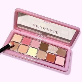 Herorange - Eyeshadow Palette - Sakura #02 - 1.3G X 12