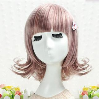 Coshome Dangan-Ronpa Nanami Chiaki Cosplay Wig