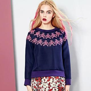 ELF SACK Embroidered Pullover