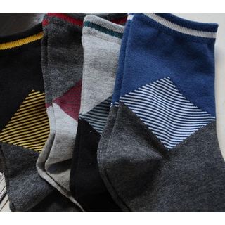 Knitbit Argyle Printed Socks