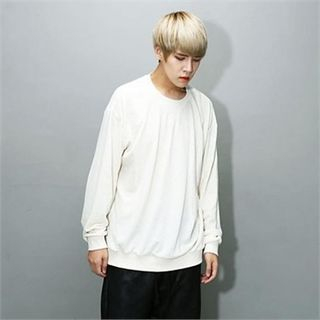 THE COVER Long-Sleeve Oversized T-Shirt