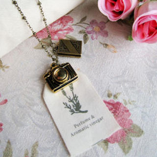 MyLittleThing Copper Journalist Necklace
