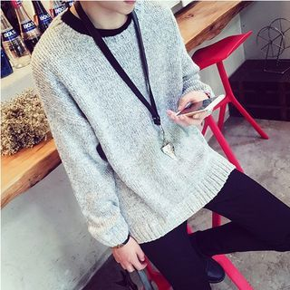 Soulcity Slitted Knit Top