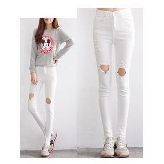 Sienne Cutout Skinny Jeans