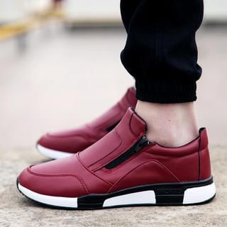 Hipsteria Faux-Leather Sneakers